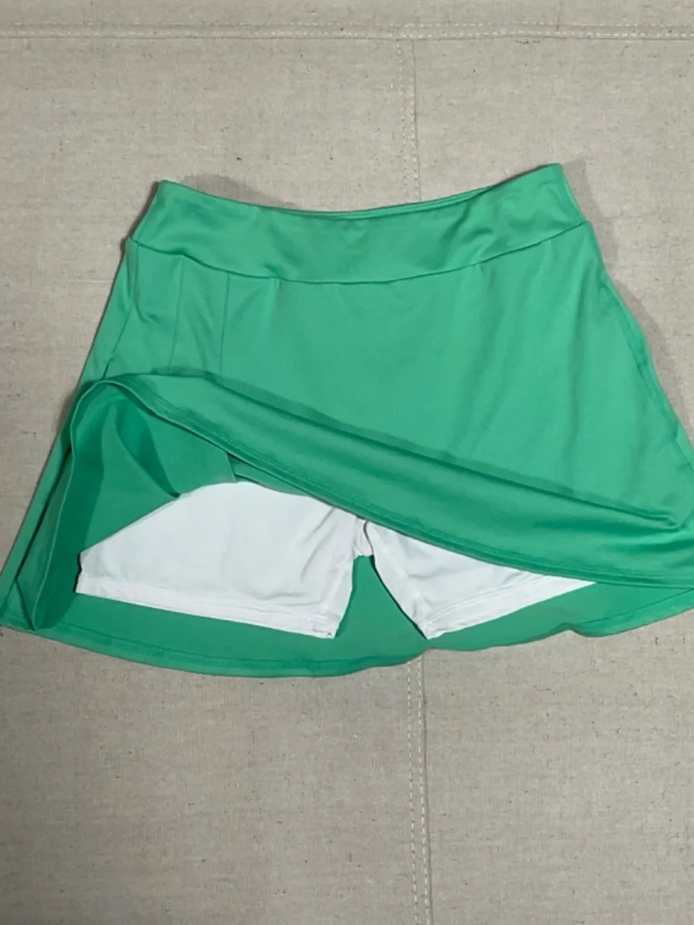 Z by Zella Green Athletic Tennis Skirt Size L (10-12)